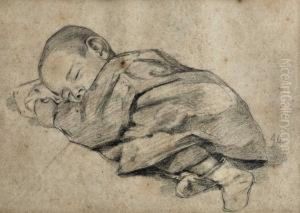 Crianca A Dormir by Arthur Jose Souza De Loureiro