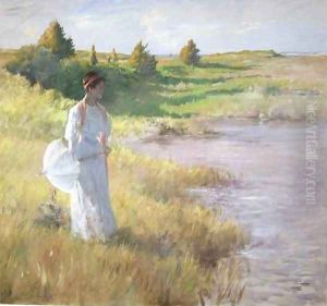 An Afternoon Stroll 2 by William Merritt Chase