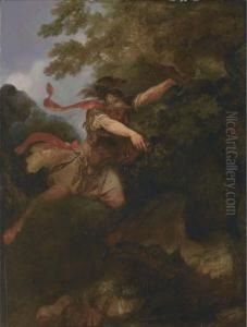 Jason And The Dragon by Loutherbourg, Philippe de