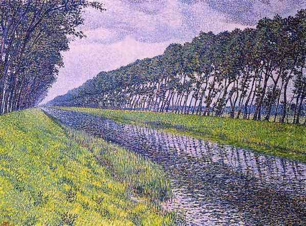 Canal in Flanders 1894 2 - view 1