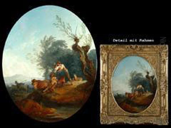 Hirten In Galanter Szene - view 1