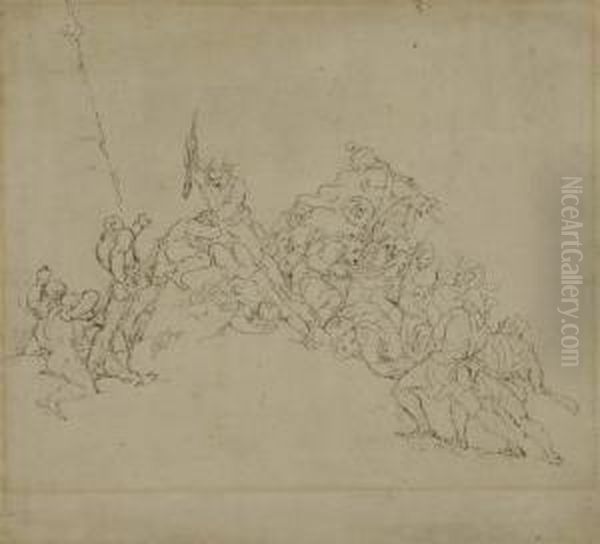 Combat Scene - view 1