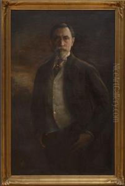 Three-quarter Length Portrait Of A Gentleman - view 1