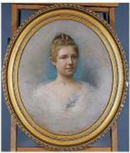 Retrato De Senora by Raimundo de Madrazo y Garreta