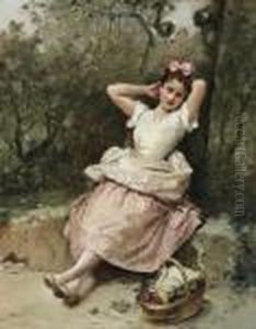 El Descanso by Raimundo de Madrazo y Garreta