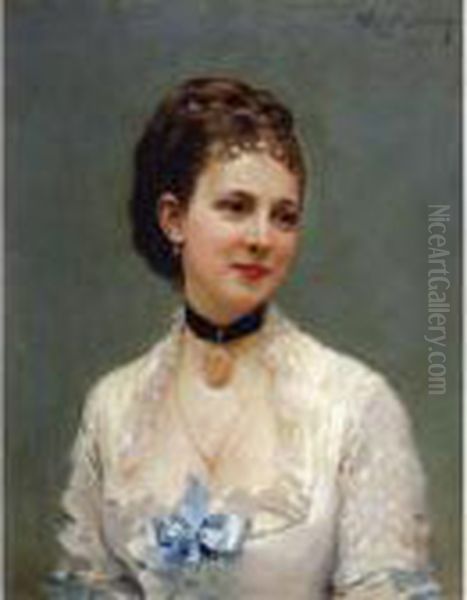Joven Con Lazo Azul (young Lady With A Blue Ribbon) - view 1