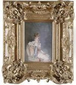 La Modelo by Raimundo de Madrazo y Garreta