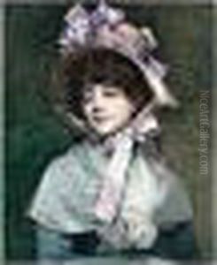 Dama Con Sombrero (lady With A Bonnet) by Raimundo de Madrazo y Garreta