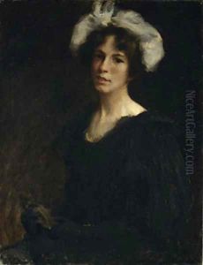 Bessie Potter 1895 by William Merritt Chase
