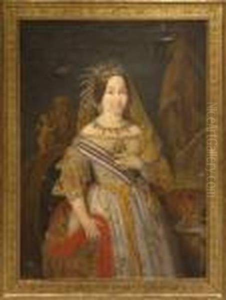 Retrato De La Reina Isabel Ii - view 1
