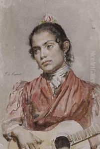 Gitana Con Guitarra