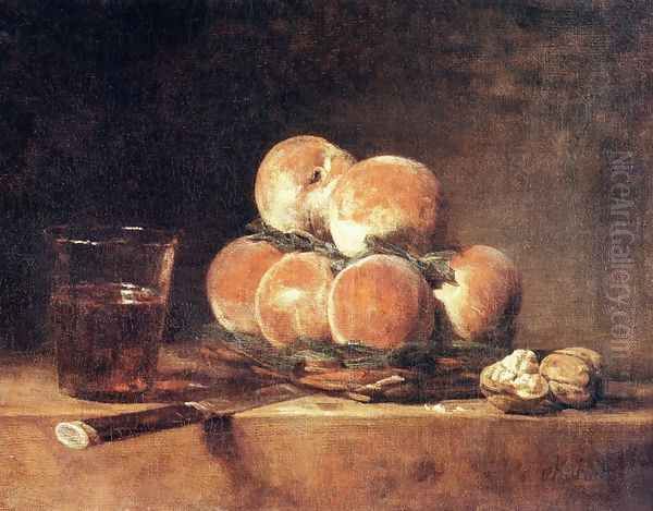 A Basket Of Peaches - view 1