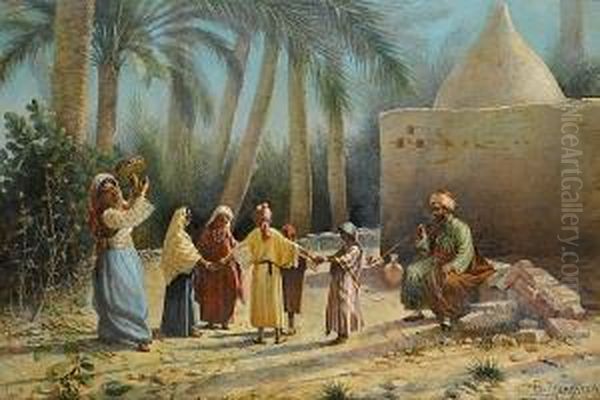 Children Dancing, Egypt - view 1
