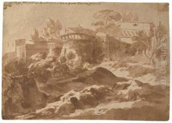 The Monastery At Grottaferrata - view 1