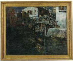 Angolo Veneziano Al Chiaro Di Luna