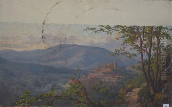 Vue D'un Village De Montagne - view 1