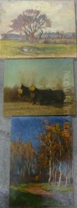 Trois Huiles Sur Toile Trois Huiles Sur Toile