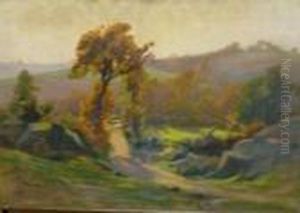 Chemin En Morvan by Etienne De Martenne