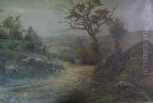 Paysage Au Sentier by Etienne De Martenne
