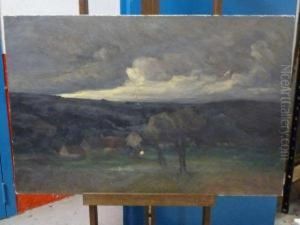 Hameau Au Ciel D'orage by Etienne De Martenne