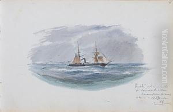 The Artist's Sketchbook, Recording The Journey Of The Corvette - view 1