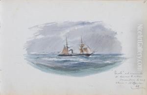 The Artist's Sketchbook, Recording The Journey Of The Corvette by Eduardo de Martino