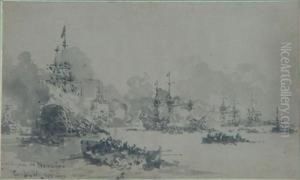 Batalla Naval by Eduardo de Martino