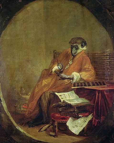 The Monkey Antiquarian, 1740 - view 1