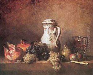 Still Life with Grapes and Pomegranates, 1763