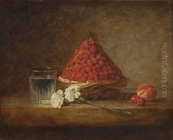 Basket with Wild Strawberries, c.1761 - view 1