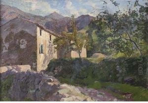 Ferme En Soleil D'apres-midi