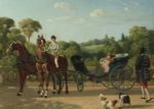 Preparing The Carriage; And A Ride In The Country by Henri D'Annecy (Comte De) Montpezat