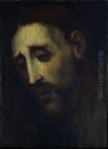 "cabeza De Cristo" by Luis de Morales