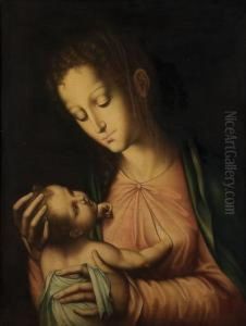 Madonna And Child by Luis de Morales