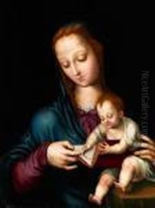 Madonna Mit Kind by Luis de Morales