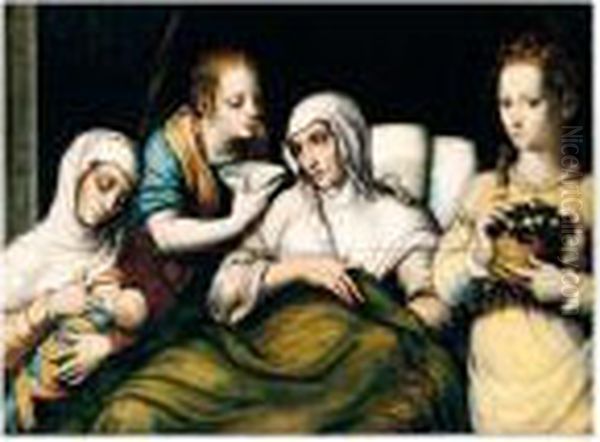The Birth Of The Virgin - view 1