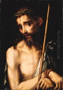 Christ The Man Of Sorrows by Luis de Morales