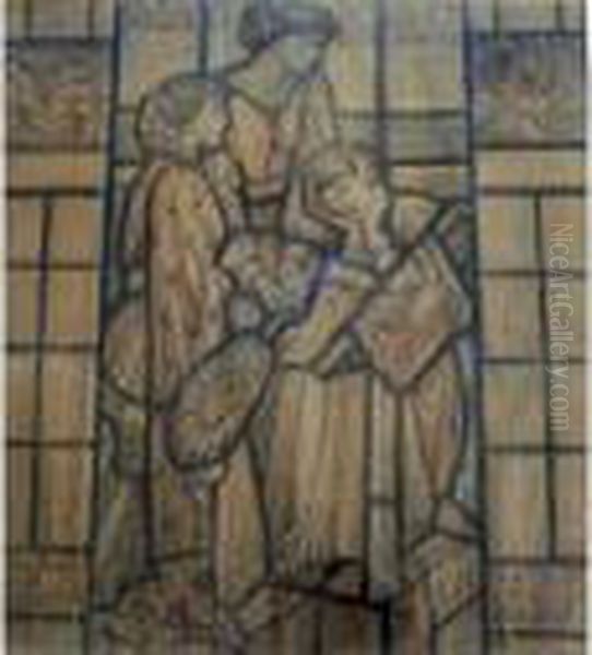 Stained Glass Window Design: The Ballad Of Sir Patrick Spence - view 1