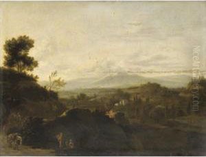Paesaggio Con Viandanti Paesaggio Con Viandanti