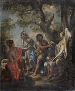 Le Jugement De Paris by Francesco Solimena