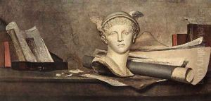 The Attributes of the Arts with a Bust of Mercury c. 1728