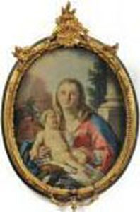 Madonna Con Bambino by Francesco Solimena