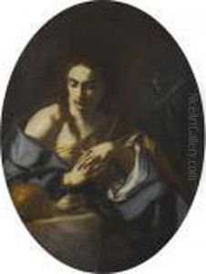 The Penitent Magdalen by Francesco Solimena