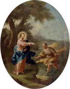 The Calling Of Saint Peter by Francesco Solimena