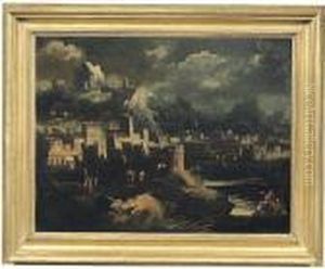 Paesaggio Fantastico by Francois de Nome (Monsu, Desiderio)