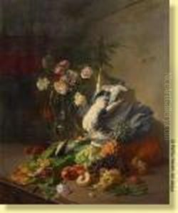 Nature Morte Aux Fruits Et Au Carafon De Cristal Nature Morte Aux Fruits Et Au Carafon De Cristal