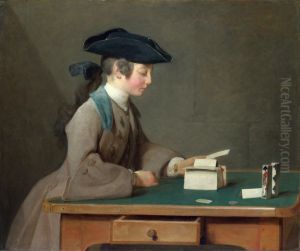 The House of Cards by Jean-Baptiste-Simeon Chardin
