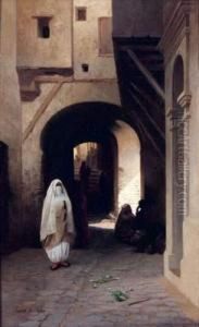 Rue A Alger by David Emil Joseph de Noter