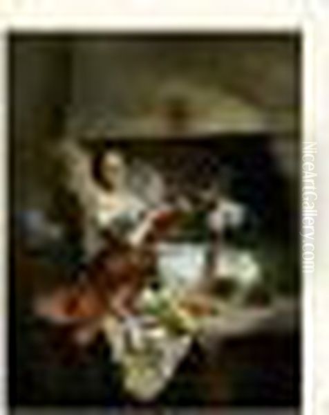 Femme Dans Un Interieur Flamand - view 1