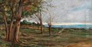 Paisagem Com Rebanho by Marques De Oliveira